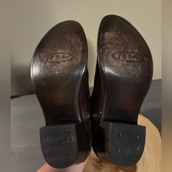 JB Dillon Sonora Leather Western Ankle Boots - Picture 9 of 9